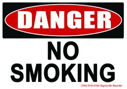 Danger - No Smoking