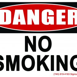Danger - No Smoking