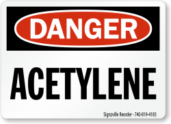 Danger Acetylene