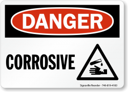 Danger Corrosive