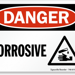 Danger Corrosive