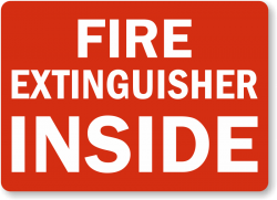 Fire Extinguisher Inside
