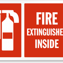 Fire Extinguisher Inside