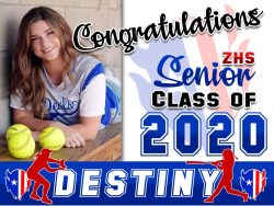 Graduating Seniors 2021 Yard Signs with Photos - Image 3