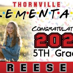 Graduating 5th Grade 2021 Yard Signs with Photos