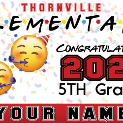 Graduation 5th Grade 2021 Yard Signs