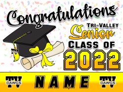 Graduating Seniors Yard Signs
